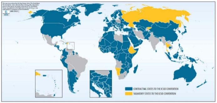 Secid Map ICSID Caseload - Statistics Special Focus - South & East Asia & the ...