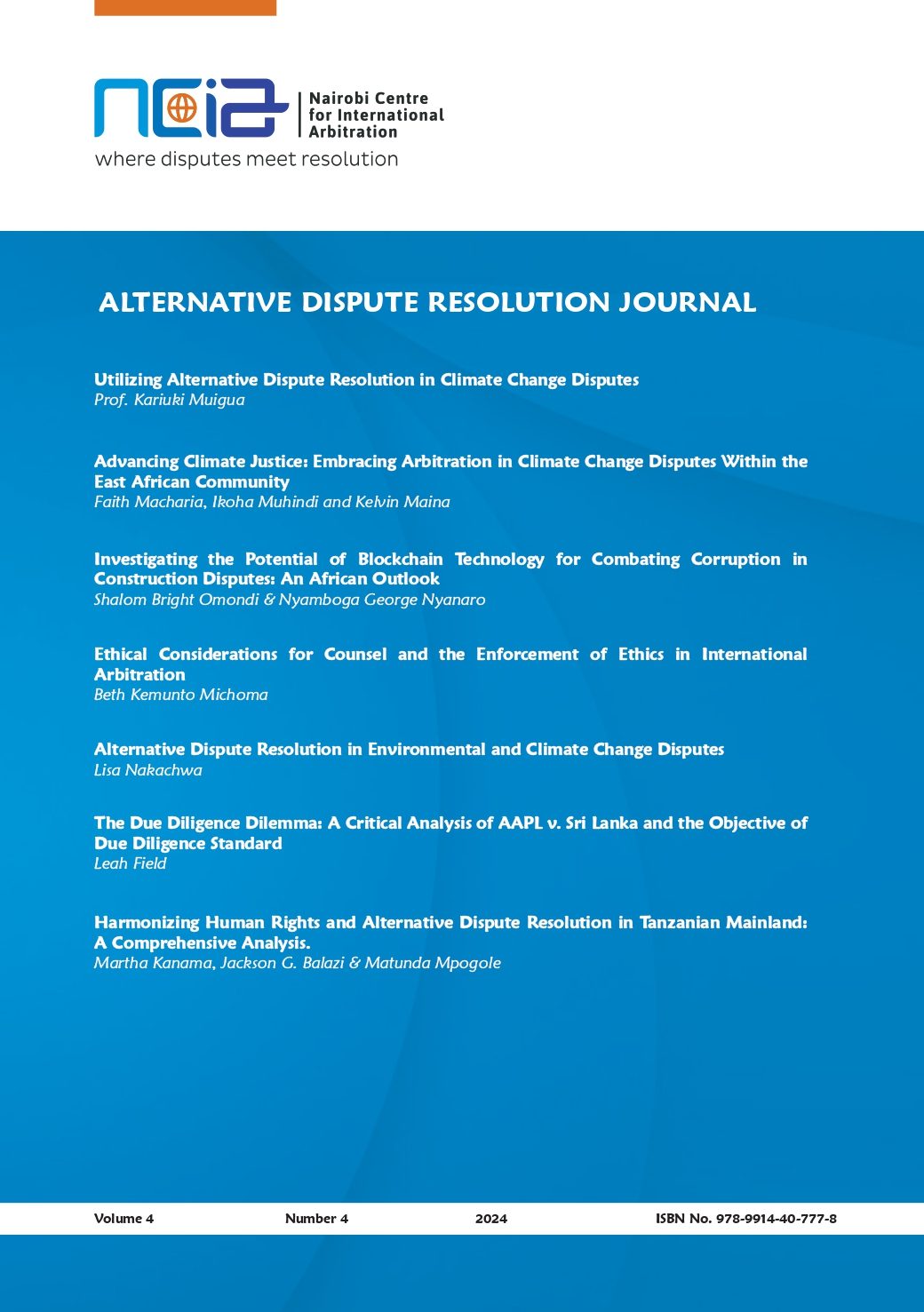 The Due Diligence Dilemma: A Critical Analysis of AAPL v. Sri Lanka and ...